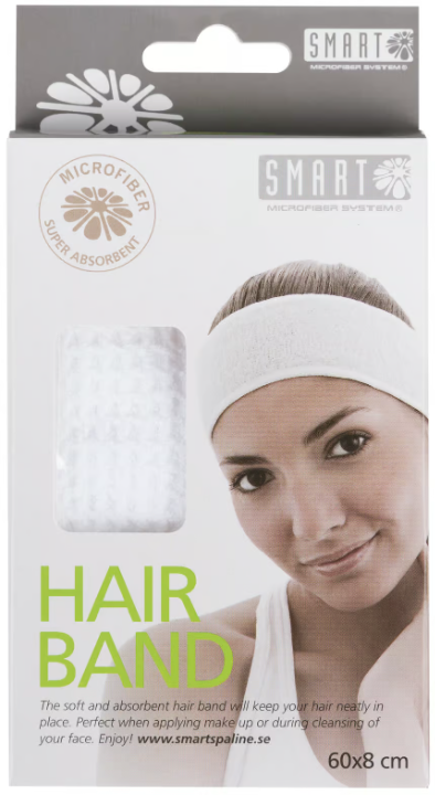 Smart Microfiber Hair Band White 1 pc