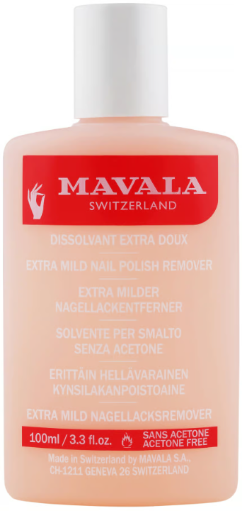 Mavala Extra mild nail polish remover 100 ml