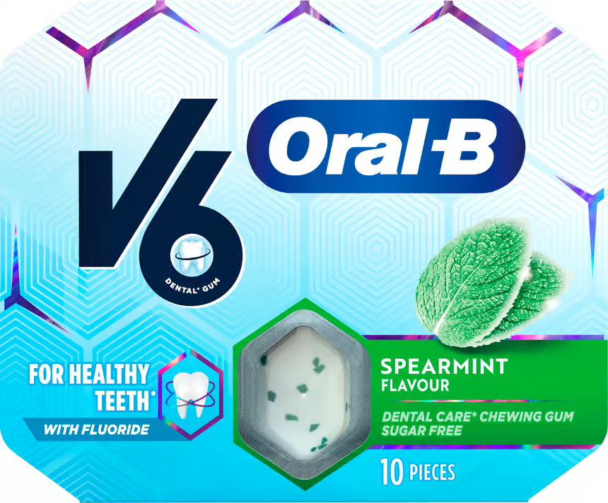 V6 Oral-B Dental Care Spearmint 10 pcs
