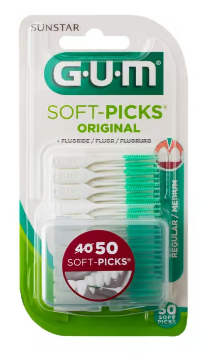 GUM Soft-picks original regular/medium 50 pcs