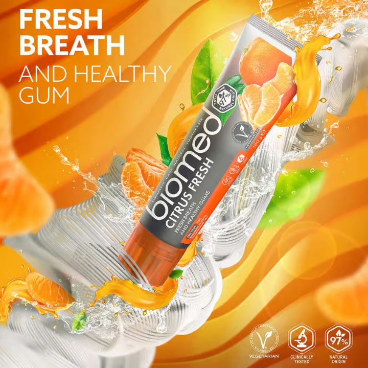 Biomed Citrus Fresh Toothpaste 100g