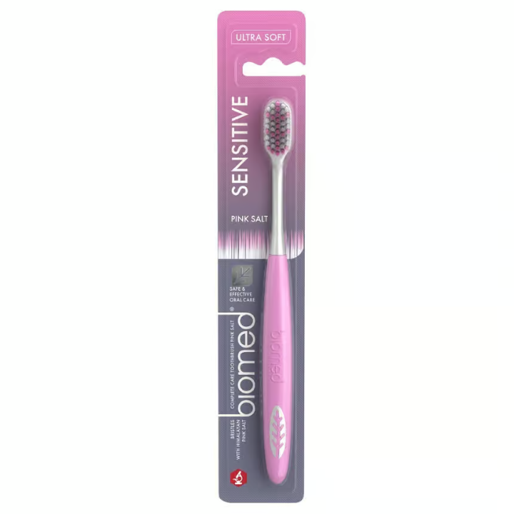 Biomed Pink Salt Ultrasoft Toothbrush 1 pc - Different colors