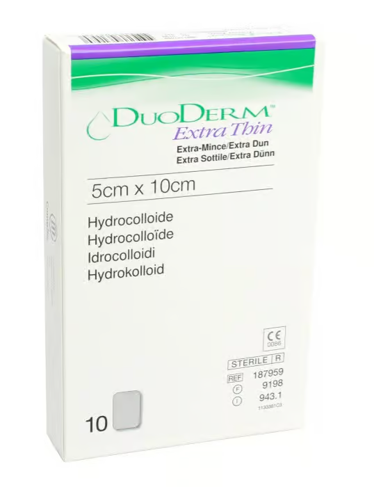 DuoDERM Extra Thin 5x10cm 10 pcs