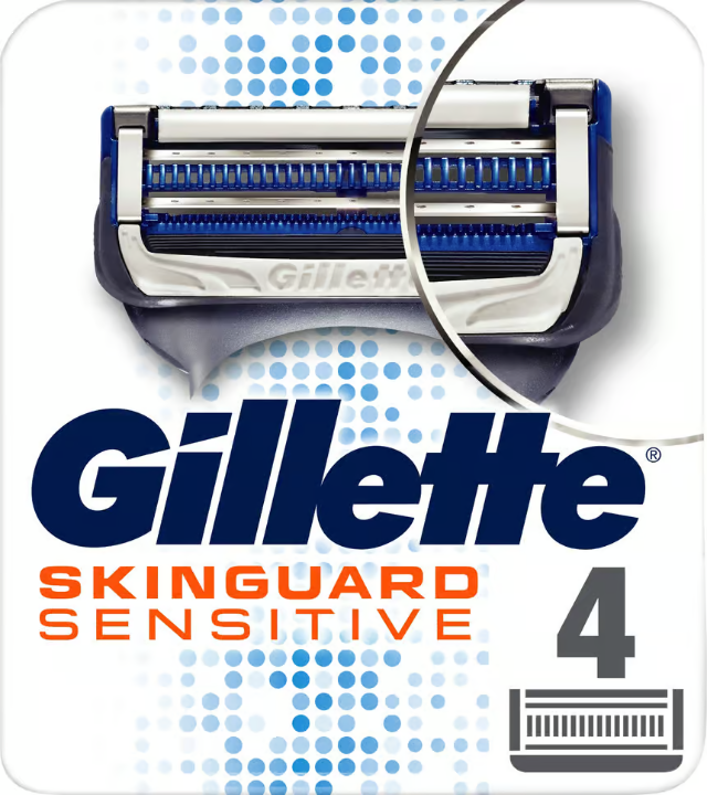 Gillette Skinguard Razor Blades 4pcs