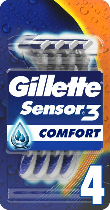 Gillette Sensor3 Razor 4pcs