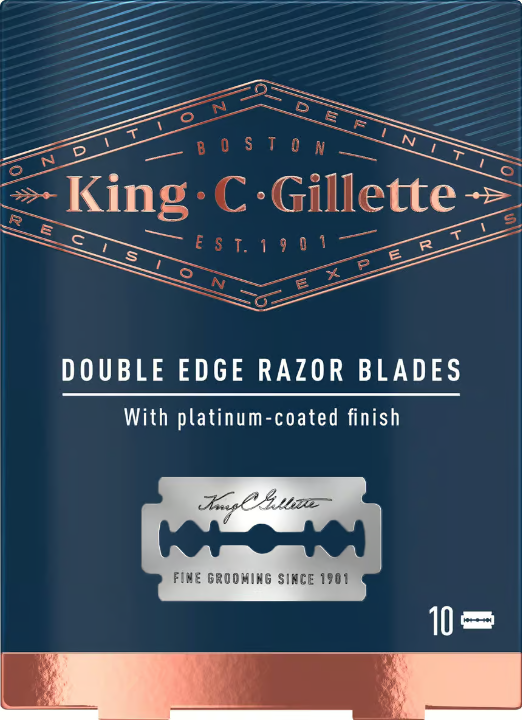 Gillette King C. Gillette Safety razor blades 10 pcs