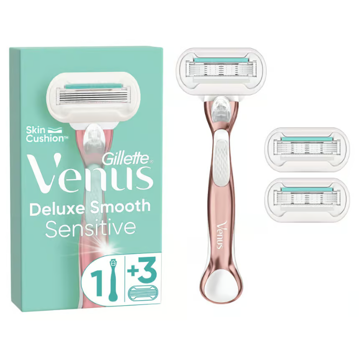 Gilette Venus Deluxe Smooth Sensitive RoseGold Razor