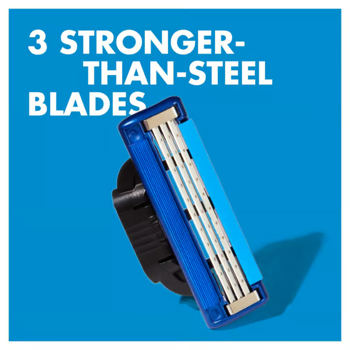 Gillette Mach3 Turbo Razor Blades for Men 16 pcs