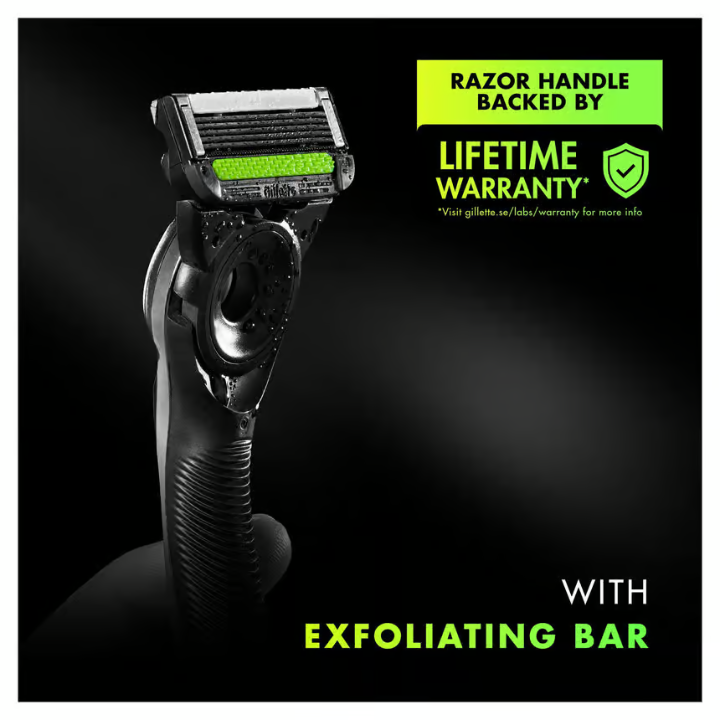 Gillette Labs Razor with Exfoliating Plate, Magnetis