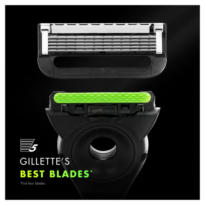Gillette Labs Razor with Exfoliating Plate, Magnetis
