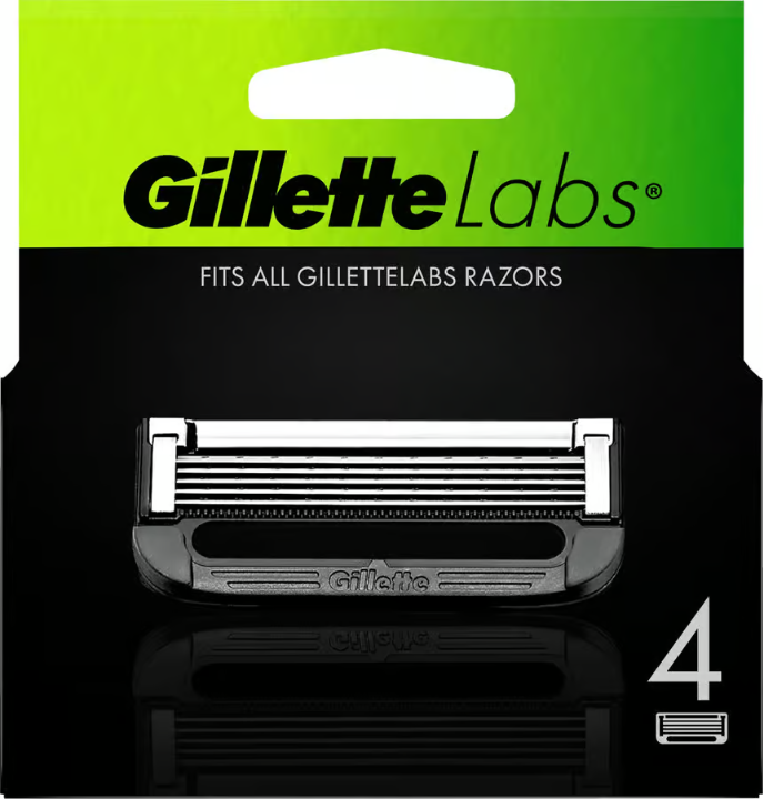 Gillette Labs 剃须刀片补充装 4 件装