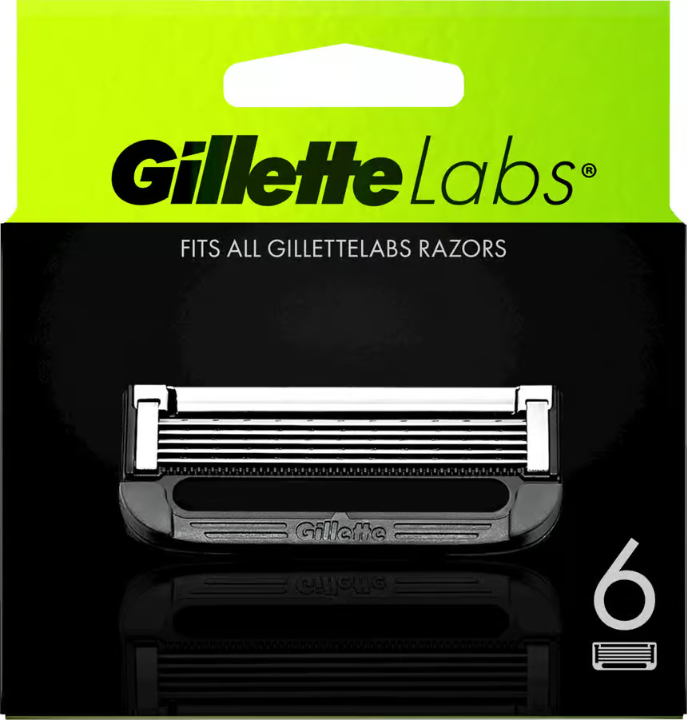 Gillette Labs 剃须刀片补充装 6 件装