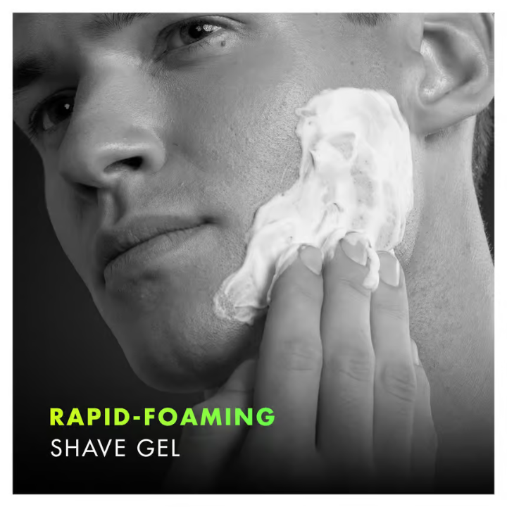Gillette Labs Rapid Foaming shaving gel 198ml