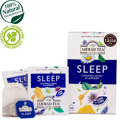 Ahmad Camomile, Honey & Lavender "Sleep" Infusion 20 teabags