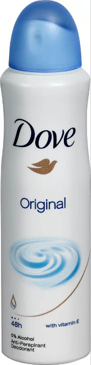 Dove Original Antiperspirant Deos-pray 150 ml