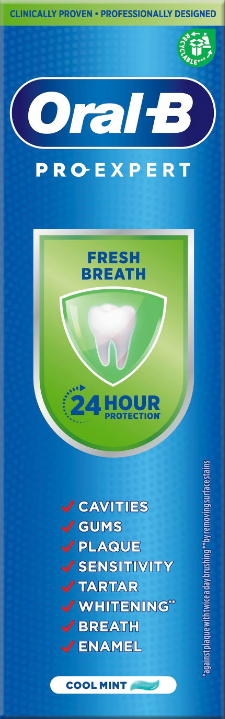 Oral-B Pro-Expert Fresh Breath Toothpaste 75ml