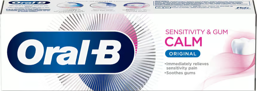 Oral-B Sensitivity & Gum Calm Original 75 ml