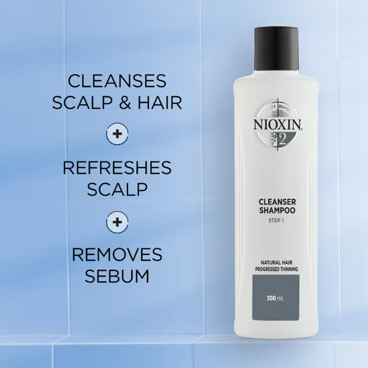 NIOXIN Hair System 2 Cleanser Shampoo 300 ml