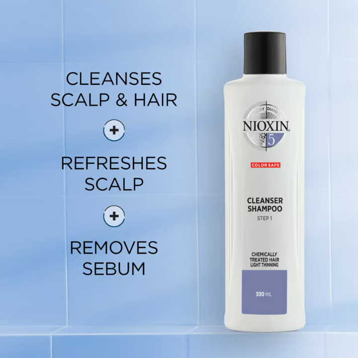 NIOXIN Hair System 5 Cleanser Shampoo 300 ml