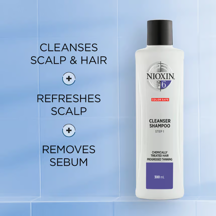 NIOXIN Hair System 6 Cleanser Shampoo 300 ml