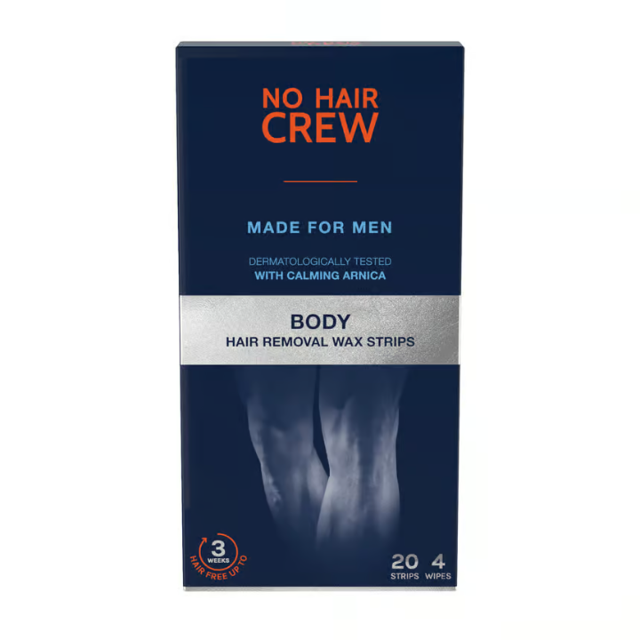 No Hair Crew Hair Removal Wax Strips