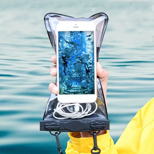 2pcs Water Proof Phone Pouch, Waterproof Phone Case Clear Protection Pouch For Beach Swimming, Waterproof Bag Case Cover