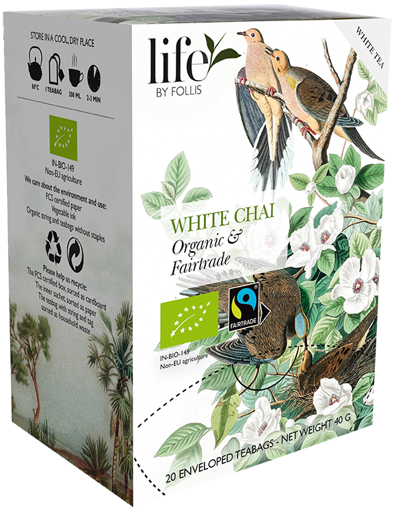 Chai White tea Life by Follis 20 Teabags