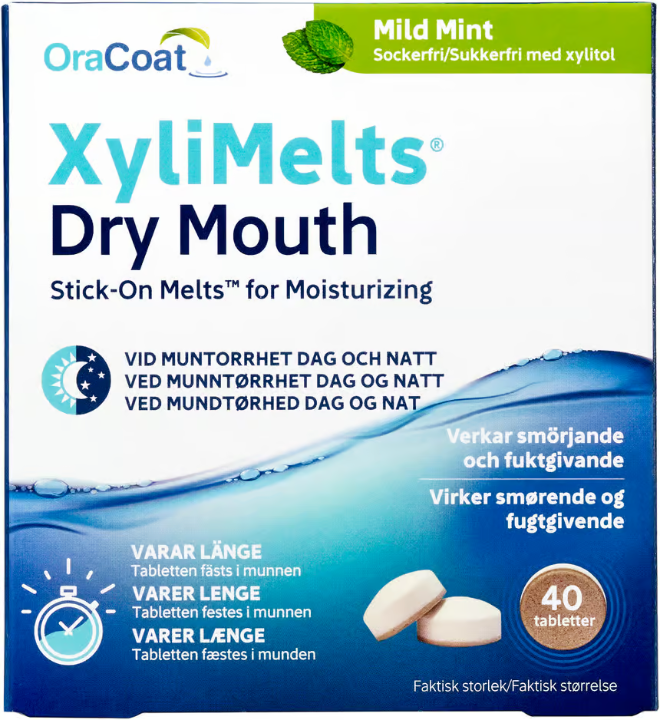 XyliMelts For Dry Mouth 40 pcs