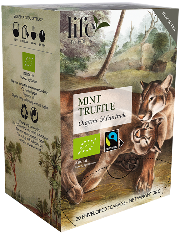 Mint truffle Black tea Life by Follis 20 Teabags