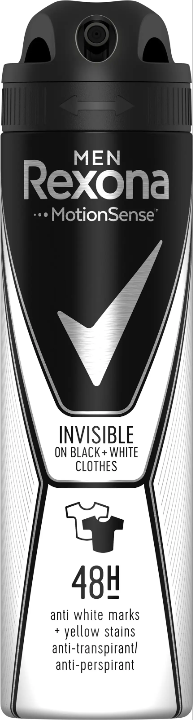 Rexona Men Invisible Black & White Spray 150 ml