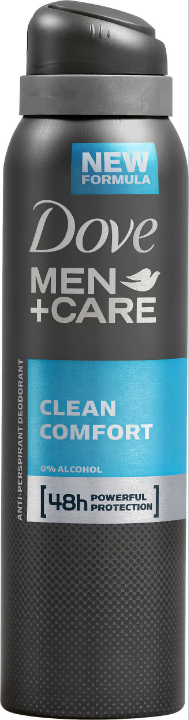 Dove Men+Care Clean Comfort Deo Spray 150 ml