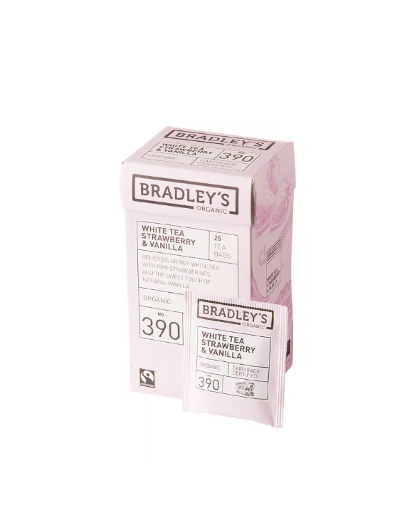 Bradley's Organic White Tea Strawberry & Vanilla | Apohem