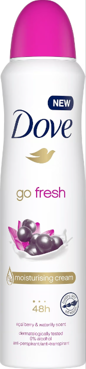 Dove Go Fresh Acai Berry & Waterlilly Deospray 150 ml