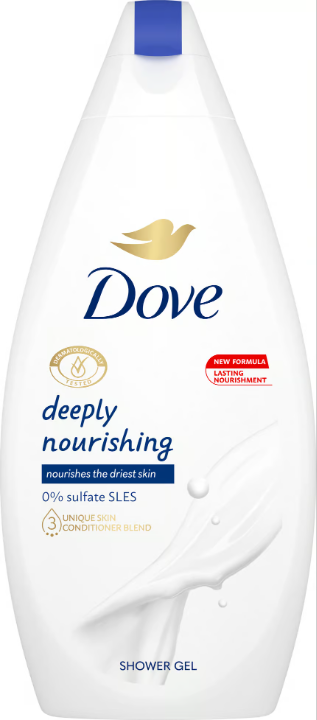 Dove Deeply Nourishing Shower Gel 450 ml