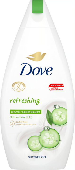 Dove Refreshing Shower Gel 450 ml