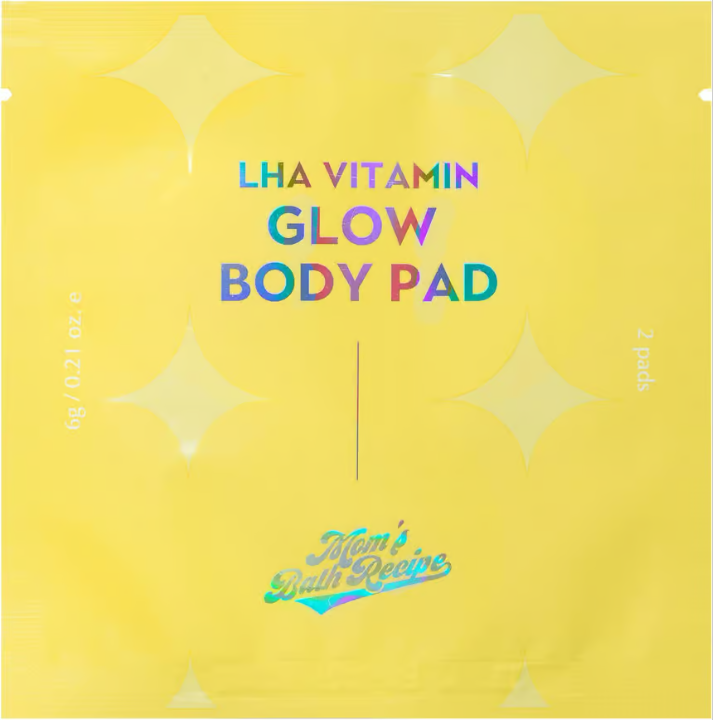 Mom's Bath Recipe LHA Vitamin Glow Peeling Pad 2pcs