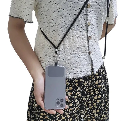 عالمي قابل للتعديل Crossbody النايلون الرقبة الهاتف الأشرطة الحبل حزام الهاتف المحمول لجميع الهواتف الذكية