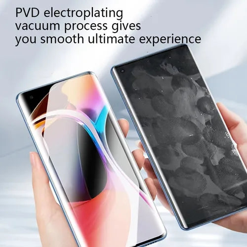 3pcs Curved Screen Film Screen Protector, Supports Fingerprint Scanner For Samsung S10/S10PLUS/S20/S20PLUS/S20ULTRA/S21ULTRA/S22ULTRA/S23ULTRA