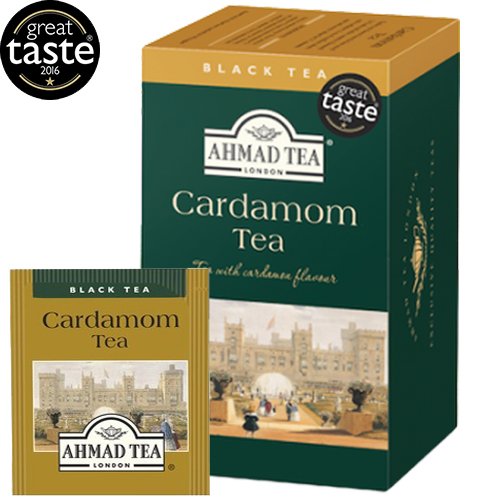 Ahmad Black Classic Tea. Cardamon Tea 20 teabags
