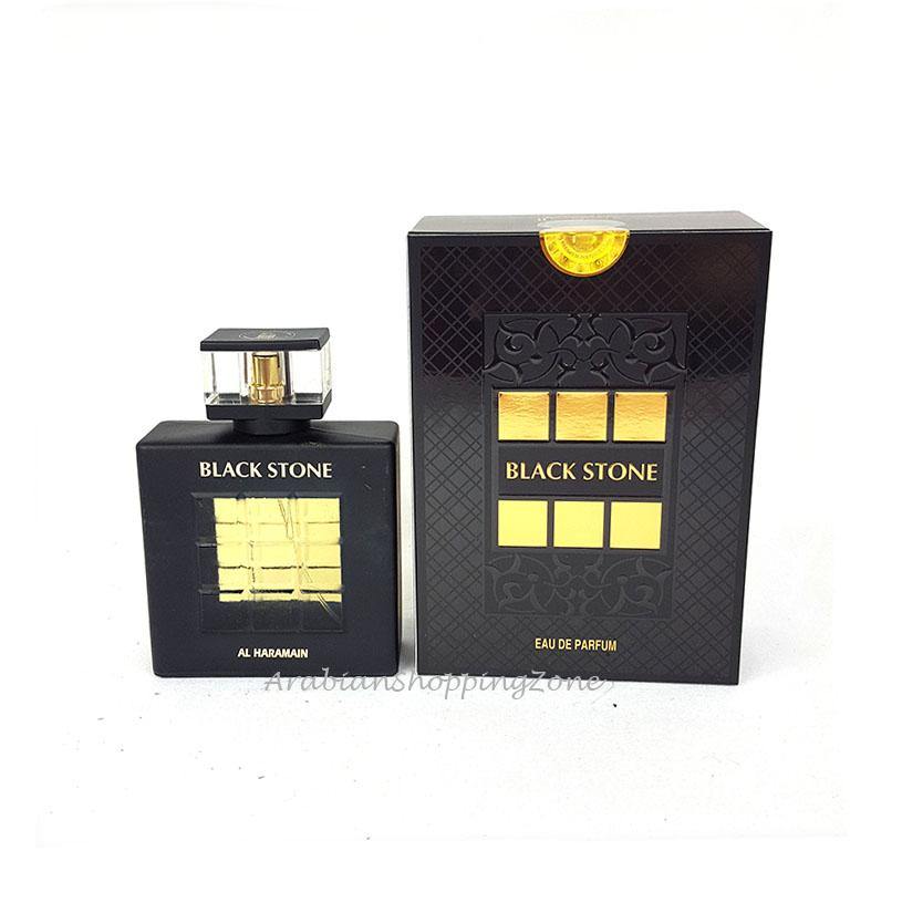 AL Haramain Black Stone Spray Perfume 100ml EDP - Arabian Shopping Zone