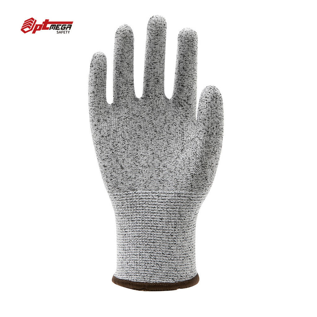 Optmega 88317 Cut Resistant Gloves Food Grade CE Level 5 Protection