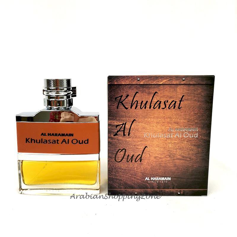 Khulasat AL Oud Spray 100ml AL Haramain EDP - Arabian Shopping Zone