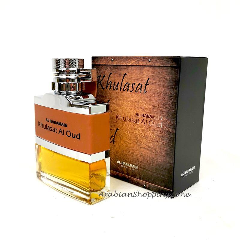 Khulasat AL Oud Spray 100ml AL Haramain EDP - Arabian Shopping Zone