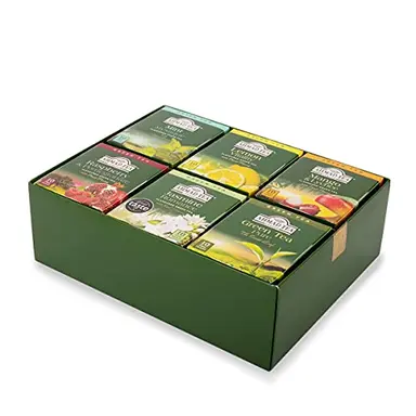 Ahmad Tea Evergreen  Selection of Six Black Teas 120grams