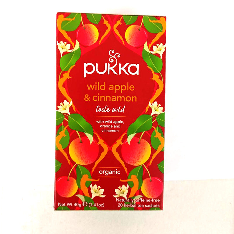 Pukka Wild Apple & Cinnamon 20 tea bags