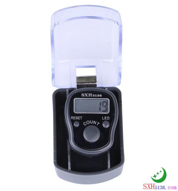 Muslim Digital Finger Tasbeeh Counter Masbaha with LED (BackLight) - Arabian Shopping Zone