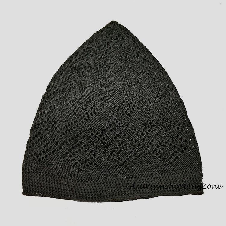 Kofi Topi Tupi Men Knitting Islamic Cap Muslim Hat - Arabian Shopping Zone