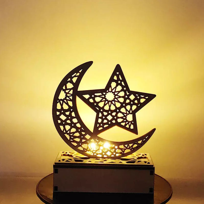 Large EID Ramadan 25cm Festival Light Decoration