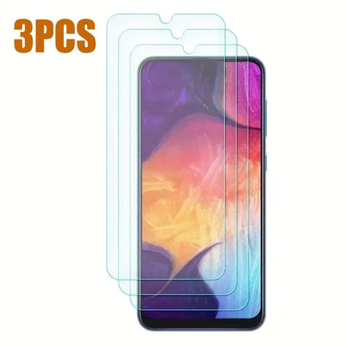 3pcs Tempered Glass For Samsung Galaxy A10/A20/A30/A40/A50/A70/A80/A90 Protective Screen Protector Glass On A31/A51/A71/A52/A53/A32/A21/A12/A13/A50S