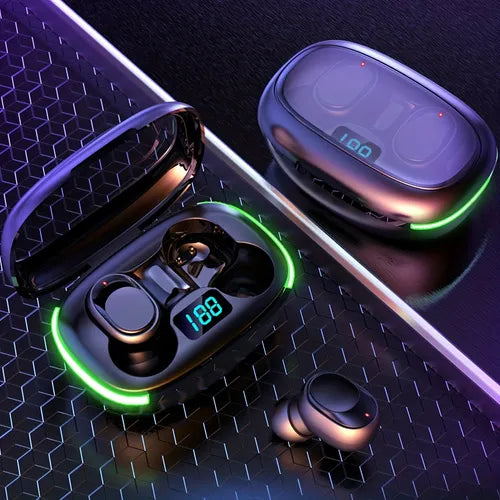 TWS V5.1 True Wireless Stereo Earbuds, Wireless Charging Headphone, TWS Gaming Hands-free Headset, Low Latency And Low Power Consumption Headset, Automatic Power On, Ergonomic Design, Dual Connection, Waterproof IPX4 Headset, Built-in Microphone